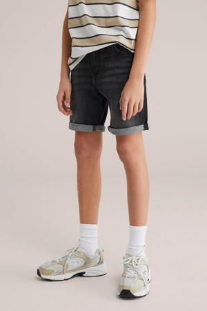 denim short black denim