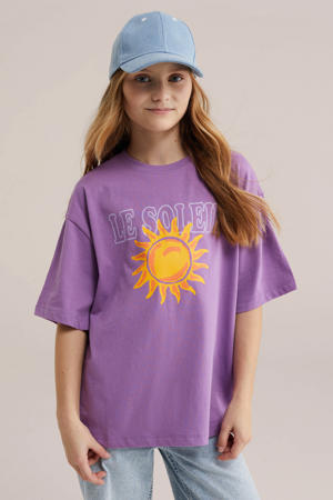 T-shirt paars