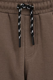 thumbnail: WE Fashion regular sweatshort grijsbruin