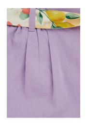 thumbnail: WE Fashion straight casual short lila