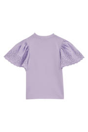 thumbnail: WE Fashion T-shirt lila broderie