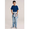 WE Fashion T-shirt donkerblauw