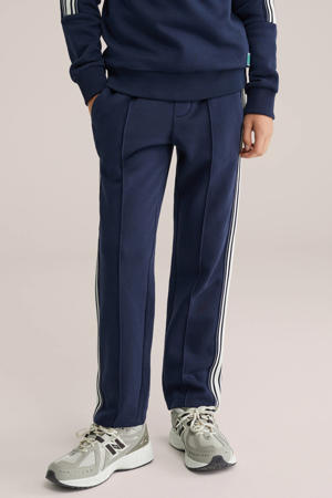 casual broek donkerblauw