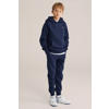 WE Fashion regular joggingbroek donkerblauw