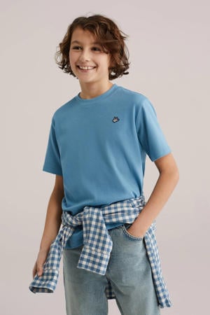 T-shirt Blue blush