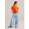WE Fashion T-shirt oranje