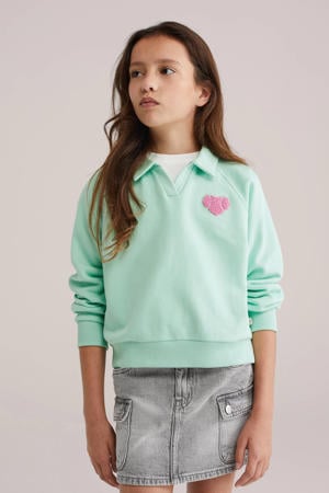 sweater mintgroen