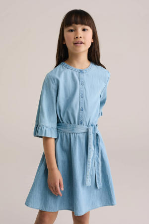spijkerjurk light blue denim