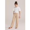 WE Fashion loose casual broek beige