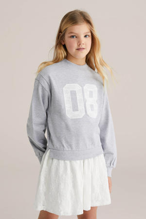 sweatjurk lichtgrijs