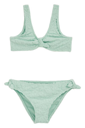 crop bikini mintgroen