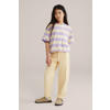 WE Fashion Blue Ridge high waist barrel jeans lichtgeel