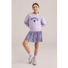 WE Fashion sweatjurk lila