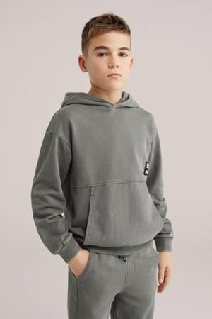 hoodie olijfgroen