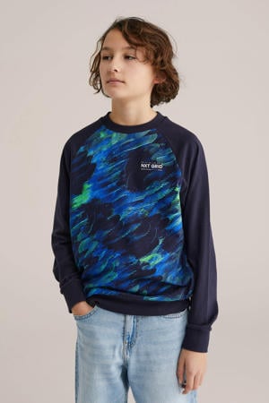 sweater donkerblauw