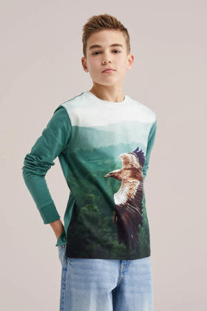 longsleeve donkergroen