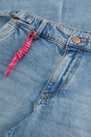 thumbnail: WE Fashion Blue Ridge high waist baggy jeans light blue denim
