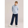 WE Fashion pullover lichtblauw
