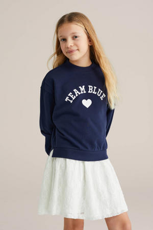 sweatjurk donkerblauw