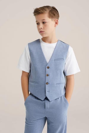 gilet blauw