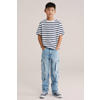 WE Fashion Blue Ridge wide leg jeans light blue denim
