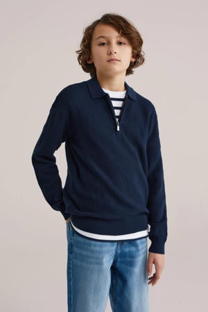 pullover donkerblauw