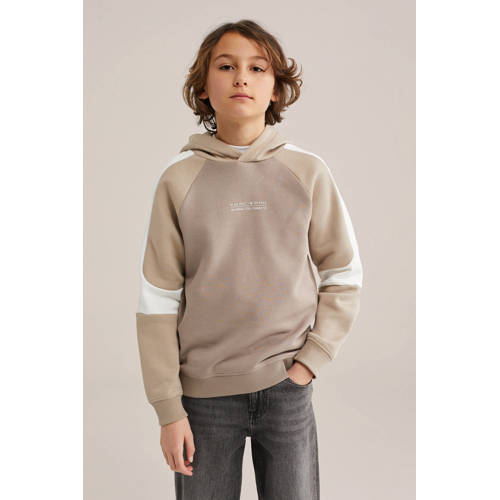 WE Fashion sweater bruin Meerkleurig - maat 146/152 afbeelding