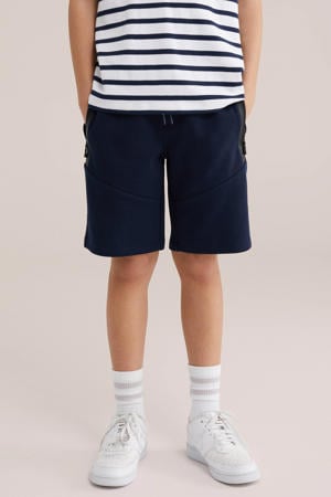 regular sweatshort donkerblauw