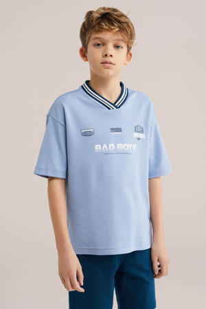 T-shirt blauw