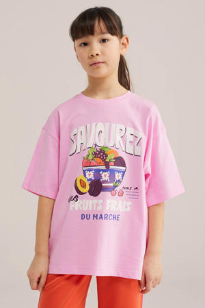 T-shirt lichtroze