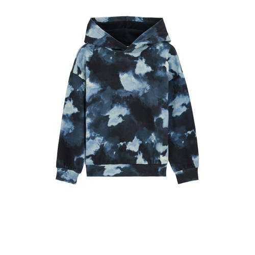 WE Fashion hoodie blauw Sweater Meerkleurig - maat 110/116 afbeelding
