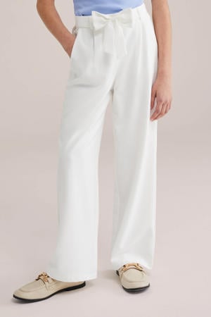 straight casual broek