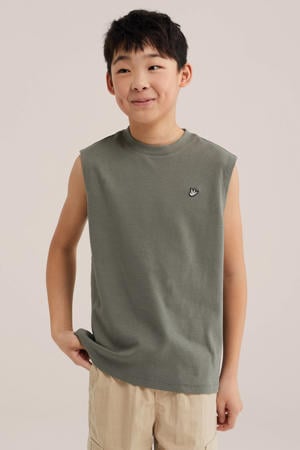 tanktop olijfgroen