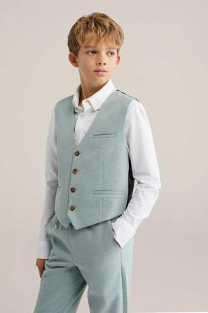 gilet grijsblauw