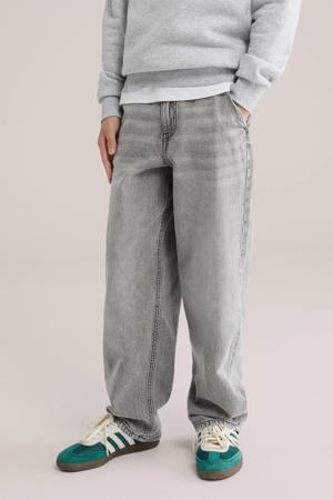 loose fit jeans baggy jeans grey denim