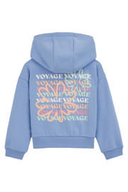 thumbnail: WE Fashion hoodie met backprint blauw