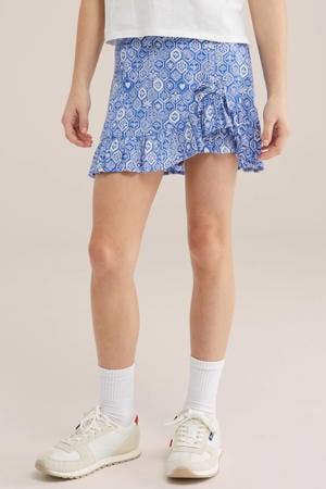 skort blauw