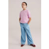 WE Fashion trui roze fijn gebreid