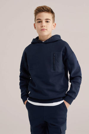 hoodie donkerblauw