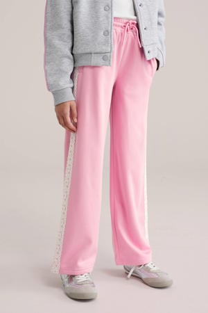 loose casual broek lichtroze