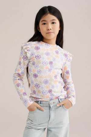 longsleeve rib gebreid ecru