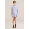 WE Fashion shortama lichtblauw