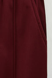 thumbnail: WE Fashion loose casual broek donkerrood