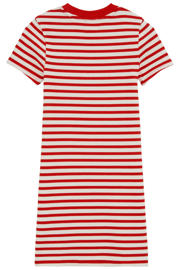 thumbnail: WE Fashion gestreepte korte jurk rood