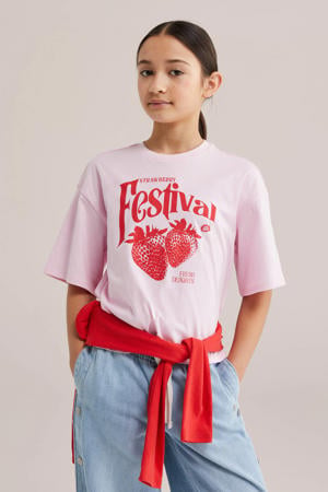 T-shirt roze