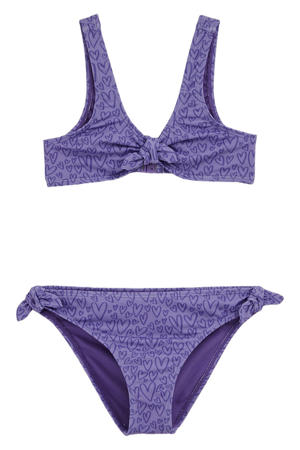 triangel bikini paars