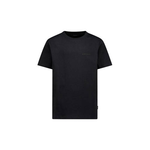 Airforce T-shirt Zwart Jongens Katoen Ronde hals Effen - maat 16 afbeelding