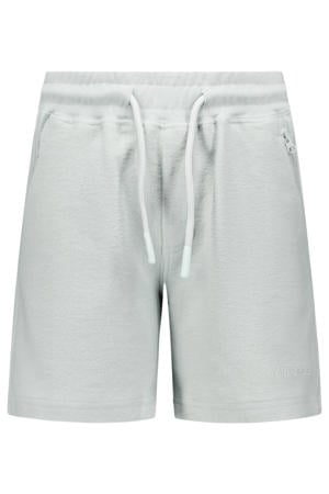 regular waist sweatshort lichtgrijs