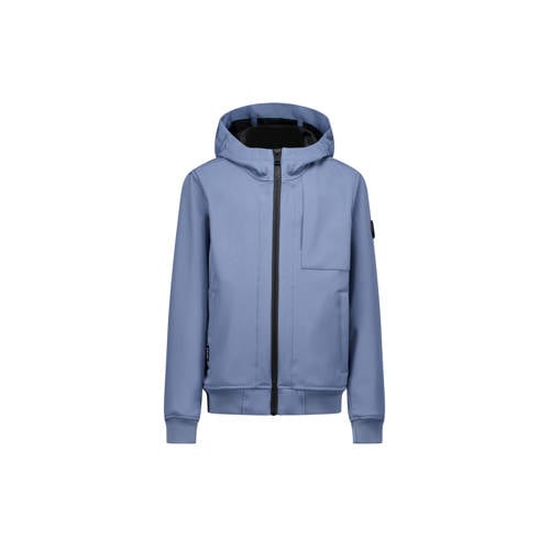 Airforce softshell jas zomer Blauw Jongens Polyester Capuchon Effen - maat 14 afbeelding