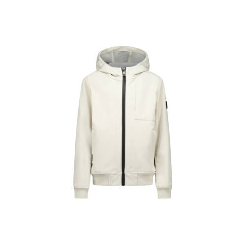 Airforce softshell jas zomer Wit Jongens Polyester Capuchon Effen - maat 6 afbeelding